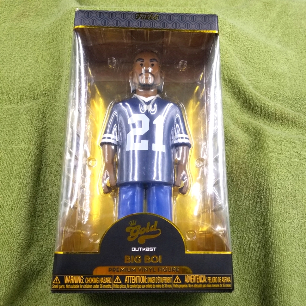 Funko Gold Outcast Big Boi Premium Vinyl Figure Andre 3000 New‎ in Box